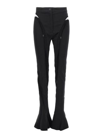 MUGLER illusion pants
