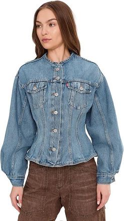 Levi's Sculpted Trucker Womens Jacket Dolly Day : XS, Cotton/Denim