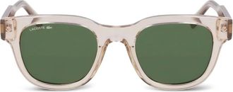 Lacoste Occhiali da sole squadrati - Marrone