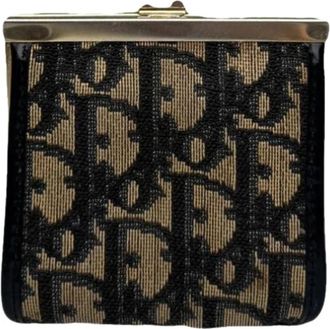 Dior Pre-owned Cotton Wallet - Dames - Vintage Accessoires - Veelkleurig - ONE Size - Katoen - Vintage
