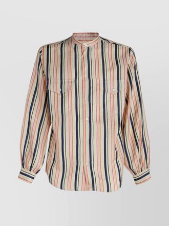 Bally striped silk shirt