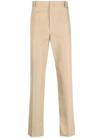 Alexander McQueen Pantaloni a sigaretta - Toni neutri