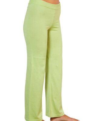 French Kyss Knit Pant In Lime