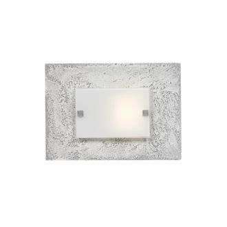 Lumicom Lumicom Beton Applique, 1xe27, Max 42w, Finitura Cemento, 35x20cm