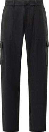 Etro Black Straight Cargos Pants