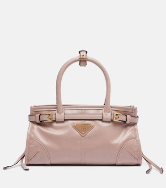 Prada Prada Bonnie Mini leather top handle bag