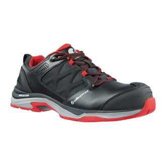 Albatros-Moebel Zapato De Seguridad Ultratrail Black Talla Baja 36 Piel Negro / Rojo