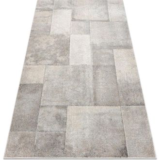 RugsX Rugsx - Alfombra Fusion 1200 Crema / Beige - Geom&eacute;trica, Moderna, Abstracta Beige 160x220 Cm