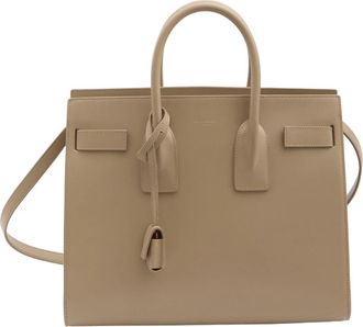 Saint Laurent BAG SDJ Small - Dames - Shoppers - Beige - ONE Size - Tassen