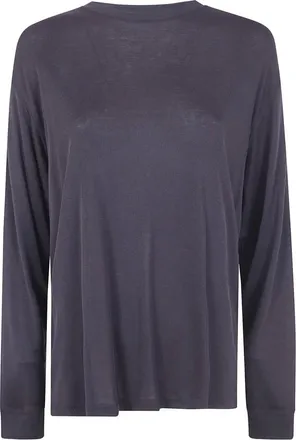 STUDIO NICHOLSON Tops, Dames, Paars, S, Long Sleeve Tops