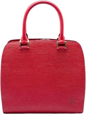 Louis Vuitton Pre-owned Pont Neuf Handtas - Dames - Vintage Handtas - Rood - ONE Size - Leer - Vintage