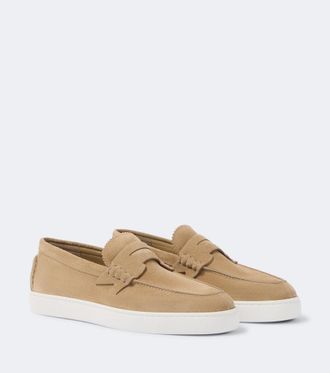 Christian Louboutin Harold suede slip-on shoes
