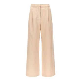 Loulou Studio Dames, Broeken, Roze, Maat: XS Katoen