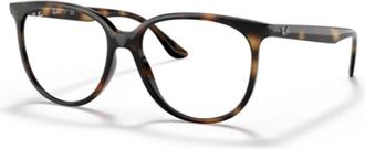Ray-Ban Vierkante Brillen - unisex - Brillen - Bruin - 54 MM - Accessoires
