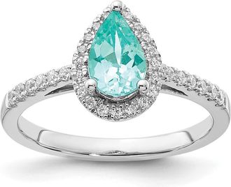 Diamond2Deal 14k White Gold Lab Grown Diamond Wedding Band Ring 1/4Ct Clarity- VS Color- G-H
