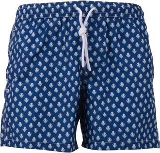 Fedeli Beachwear, male, Blue, Size: XL Swim Trunks