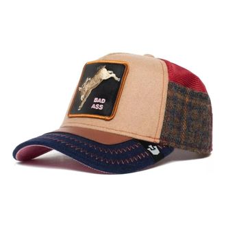Goorin Brothers Bruine Herten Truckerpet - Heren - Petten - Veelkleurig - ONE Size - Accessoires