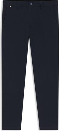 BOSS Slim-fit pants in stretch-cotton dobby