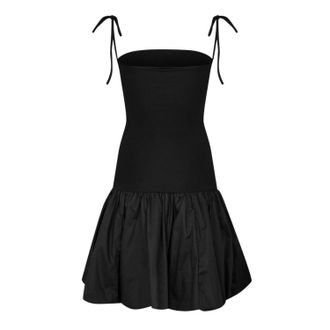 Amy Lynn AmyLynn Dames/Dames Mini Jurk (Zwart)