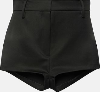 Magda Butrym High-rise wool shorts