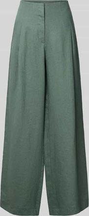 Jake*s Stoffhose mit Ges&auml;&szlig;taschen in Gruen, Gr&ouml;&szlig;e 32