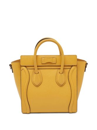 Celine 2024 Dune Drummed handtas - Geel