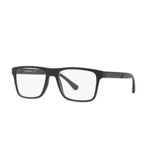 Emporio Armani Sole Watch - unisex - Brillen - Zwart - 54 MM - Accessoires