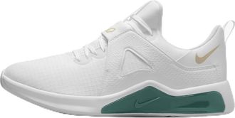 Nike Womens Air Max Bella Tr 5 Sneakers In White/bicoastal/metallic Gold Grain