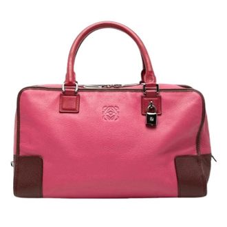 Loewe Pre-owned Handbags, female, Pink, Size: ONE SIZE Pre-owned Handbag