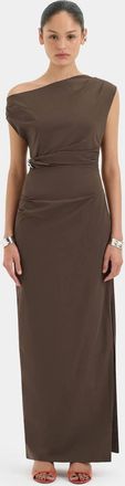 Sir. Sol Off Shoulder Gown In Mocha