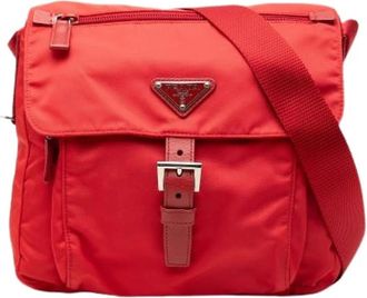 Prada Pre-owned Nylon borse-prada - - Pre-owned - Donna - Rosso - ONE SIZE