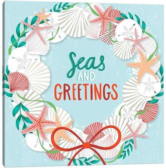 iCanvas Icanvas Seas & Greetings Iii Wall Art