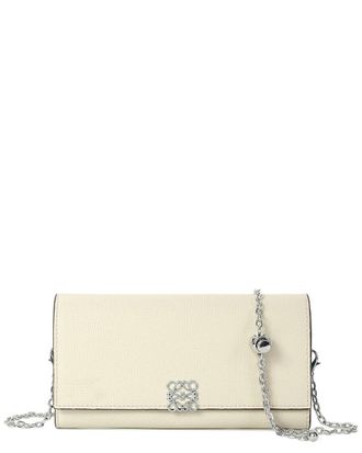 Tiffany & Fred Saffiano Leather Crossbody Wallet/Clutch