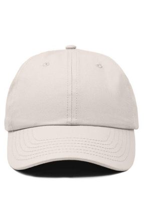 Dalix Classic Cotton Dad Cap in Beige at Nordstrom