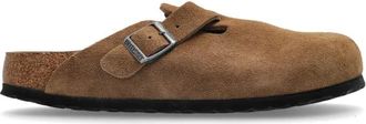 Birkenstock Schoenen, Dames, Bruin, 42 EU, Su&egrave;de, Boston BS pantoffels