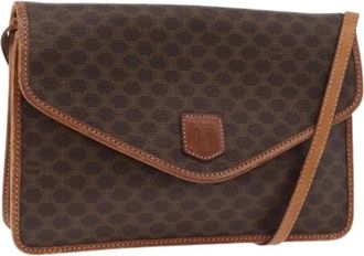 Celine Pre-owned Vintage Schoudertas - Dames - Vintage Schoudertas - Bruin - ONE Size - Leer - Vintage