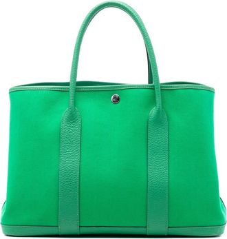 Herm&egrave;s Pre-owned Hermes Toile and Negonda Garden Party 36 Ladies 6NJ7OW4YOG5UBCIQ