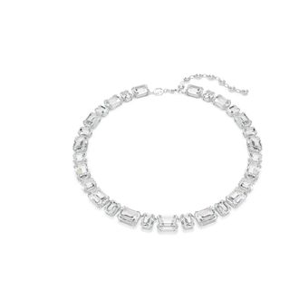 Swarovski Accessoires, Dames, Grijs, ONE Size, Elegante kristallen ketting voor outfit