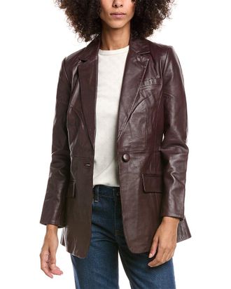 Walter Baker Mia Leather Blazer