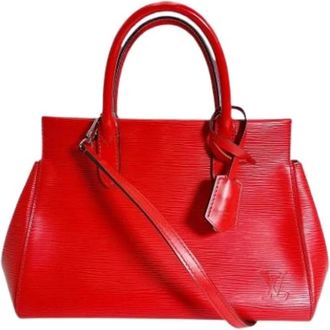 Louis Vuitton Pre-owned Handbags, female, Red, Size: ONE SIZE Pre-owned Epi Leather Handbag