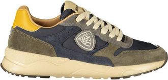 Blauer Green Polyester Athletic Mens Sneakers