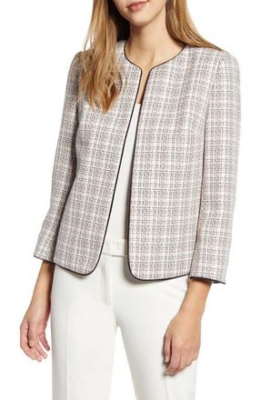 Anne Klein Plaid Jacket in Devonshire/Anne White at Nordstrom, Size 4