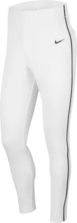 Nike Mens Vapor Select Piped Baseball Pants in White | FZ1373-100