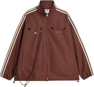 adidas Fitness, Heren, Bruin, L, Polyester, Sftm 007 Track Top