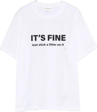 Victoria Beckham Slogan-print T-shirt