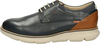 Fluchos Leren Veterschoenen Derby Model - Heren - Veterschoenen - Blauw - 43 EU - Schoenen