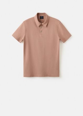 Mango Polo piqu&eacute; slim-fit pesca - Uomo - XXL - MANGO MAN