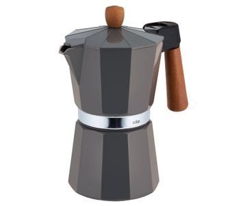 cilio Legno Stovetop Espresso Maker, 15-Ounce