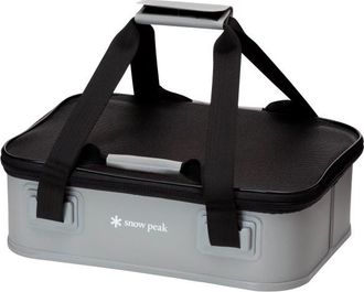 Snow Peak Water Proof Unit Gear Bag 110 Aufbewahrungsbox - | schwarz/grau