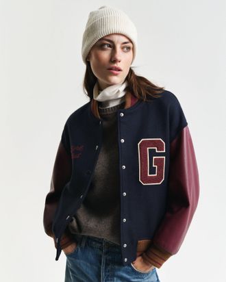 GANT Women Ribbed Wool Beanie (ONE SIZE) CREAM